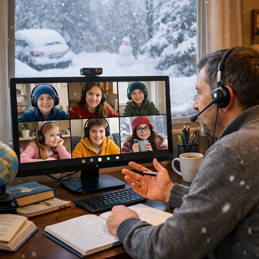 Illustration visioconférence